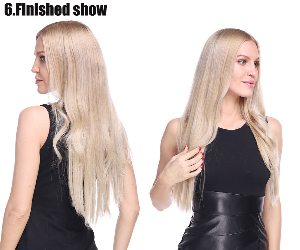 Long Synthetic Hair Extensions