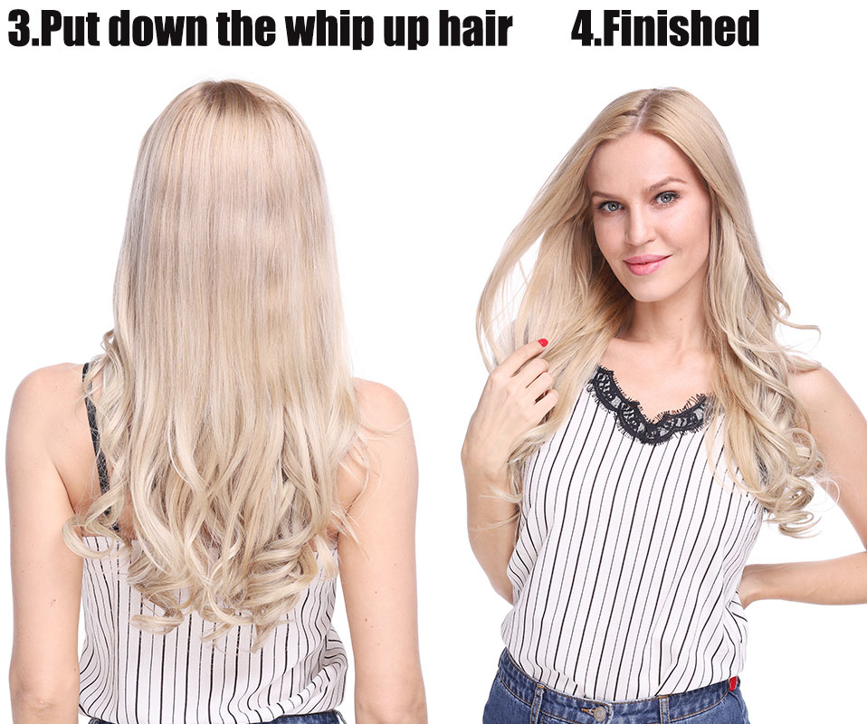 Long Synthetic Hair Extensions