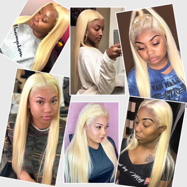 Blonde Virgin Brazilian Hair Bundles - Image 5