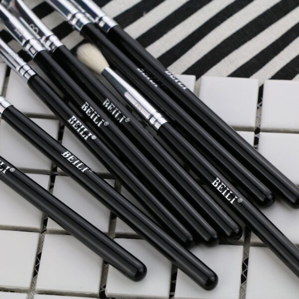 Classic Goat Hair Makeup Brushes Set - Image 5