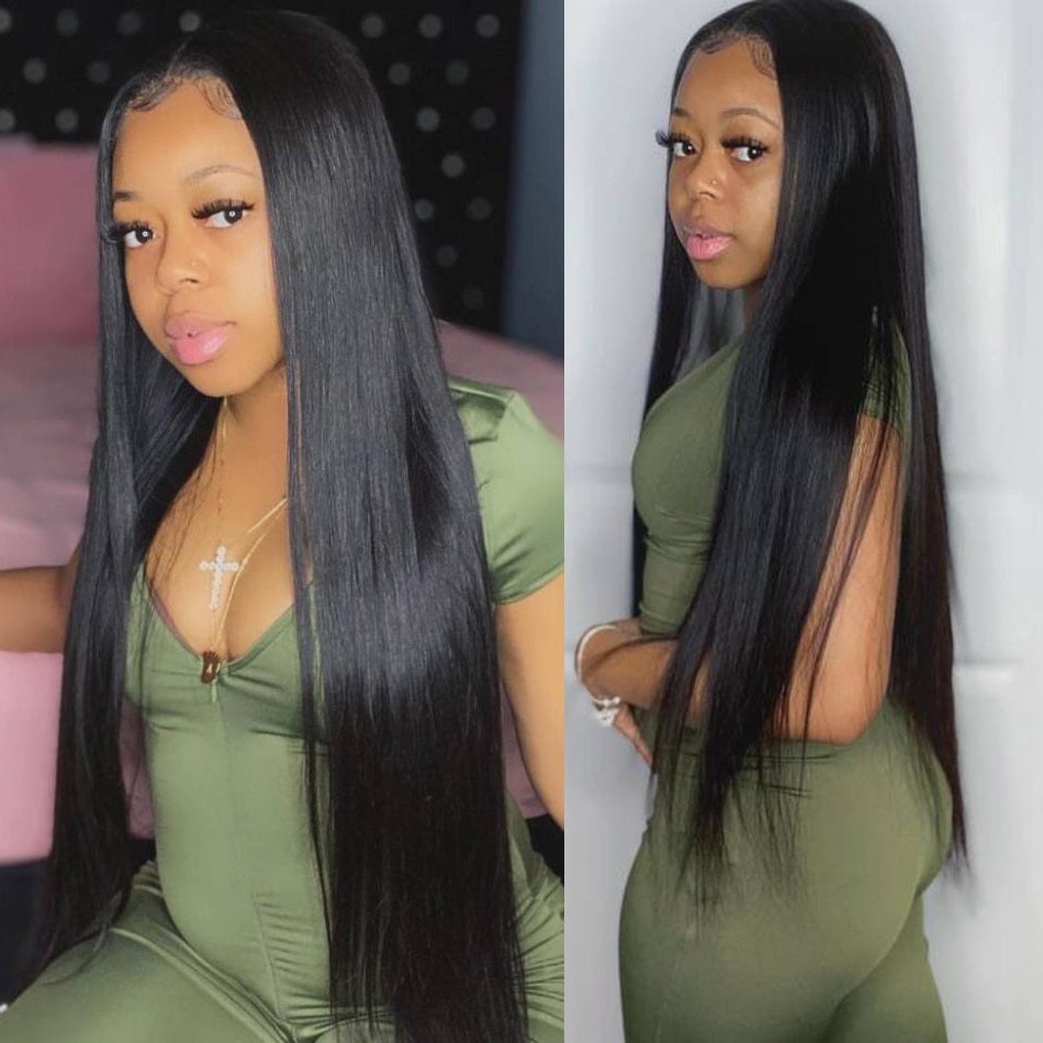 Straight Lace Front Human Hair Wig