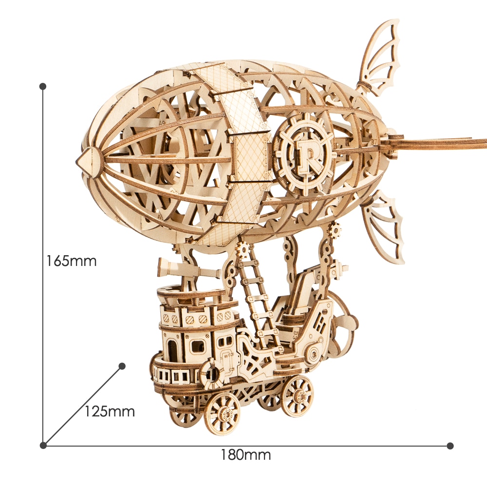 DIY 3D Wooden Puzzle Model