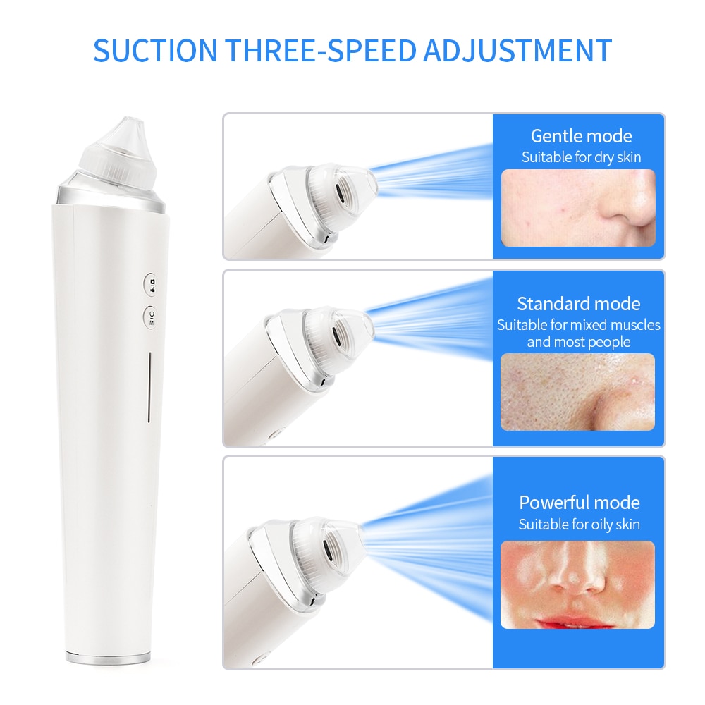 USB Rechargeable Blackhead Remover Vacuum