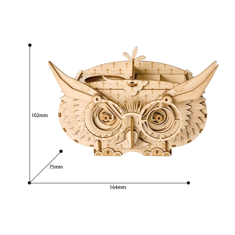 DIY 3D Wooden Animal Building Puzzle