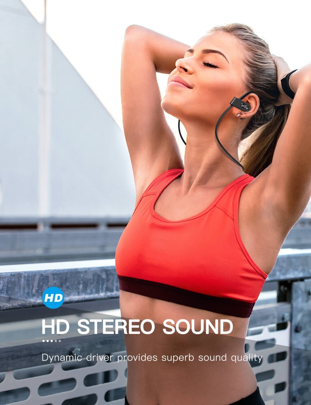 Waterproof Bluetooth 5.0 Sports Earphones