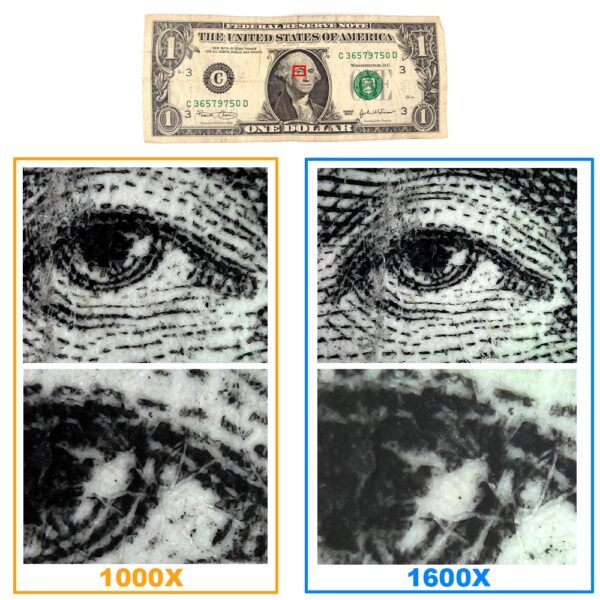 1000x / 1600x LED USB Digital Microscope - Image 3