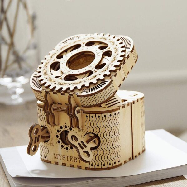 DIY 3D Treasure Box Wooden Puzzle - Image 5