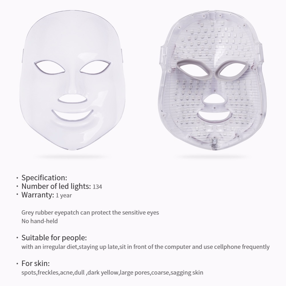 Cold Light LED Photon Facial Mask