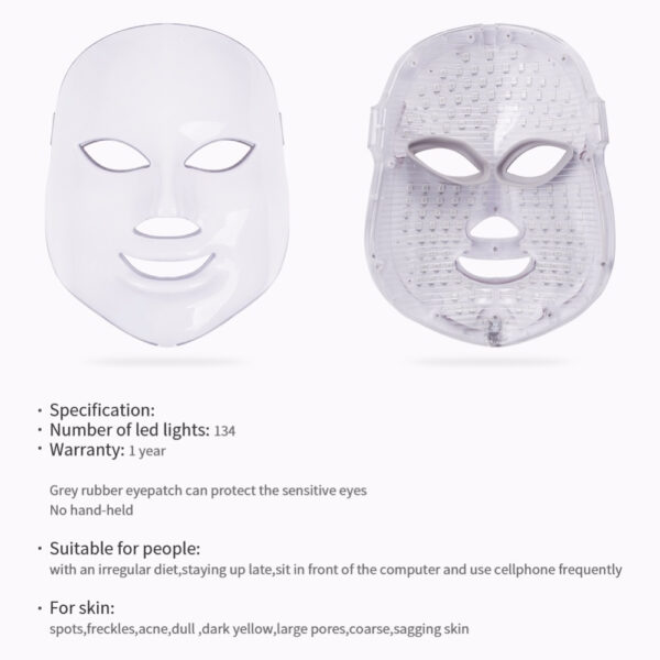 Cold Light LED Photon Facial Mask - Image 7