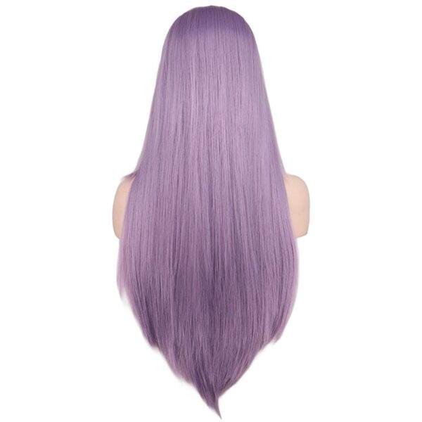 Bright Pre-Colored Long Straight Synthetic Hair Wig - Image 6