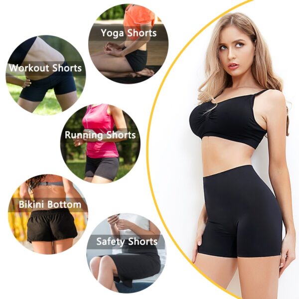 Women's Seamless Slip Shorts - Image 8