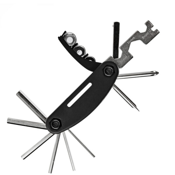 Multifunctional Carbon Steel Bicycle Repair Tools Kit - Image 6