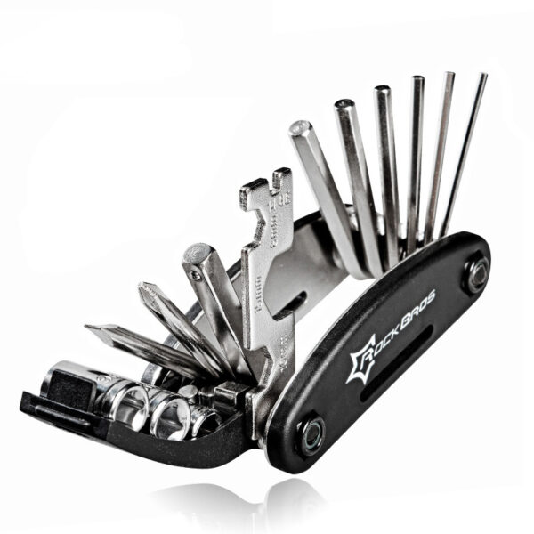 Multifunctional Carbon Steel Bicycle Repair Tools Kit