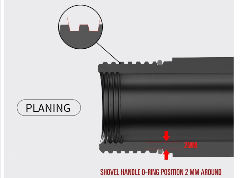 Tactical Multifunction Folding Shovel Kit