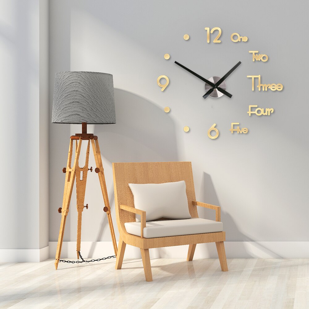 DIY 3D Wall Clock