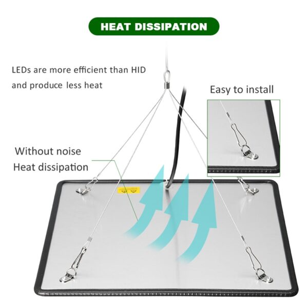 Ultra Light Full Spectrum Hydroponics Lamp - Image 4