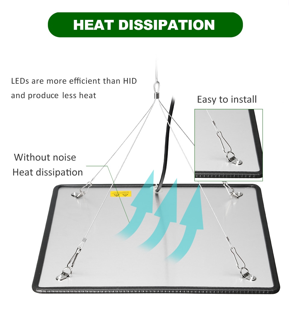 Ultra Light Full Spectrum Hydroponics Lamp