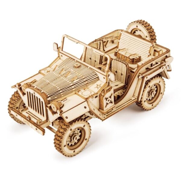 3D Wooden Vehicle Puzzle - Image 4