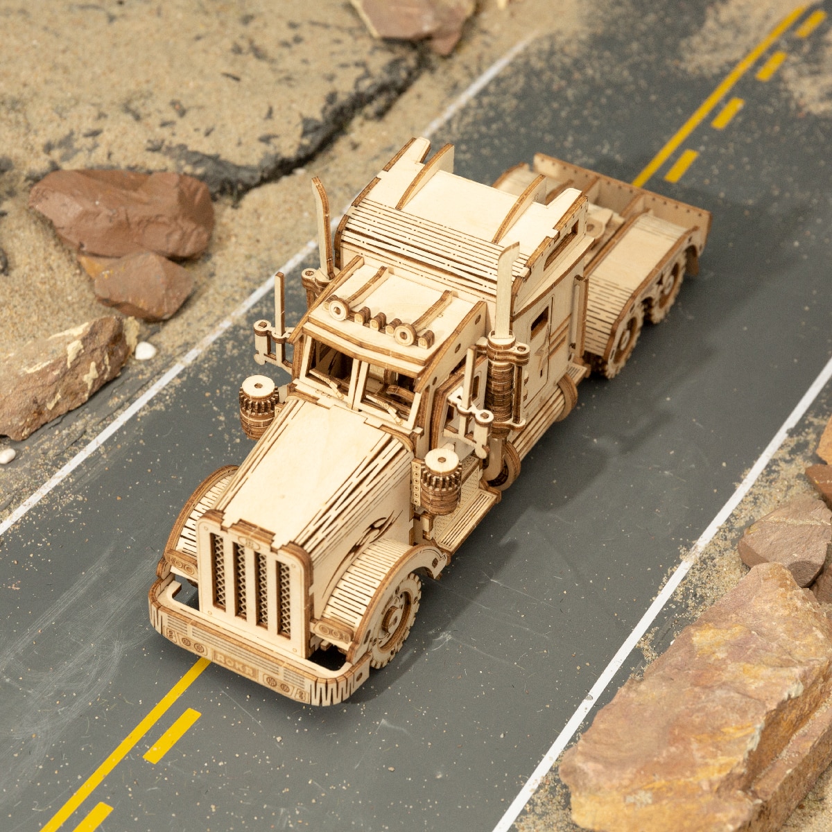 3D Wooden Vehicle Puzzle