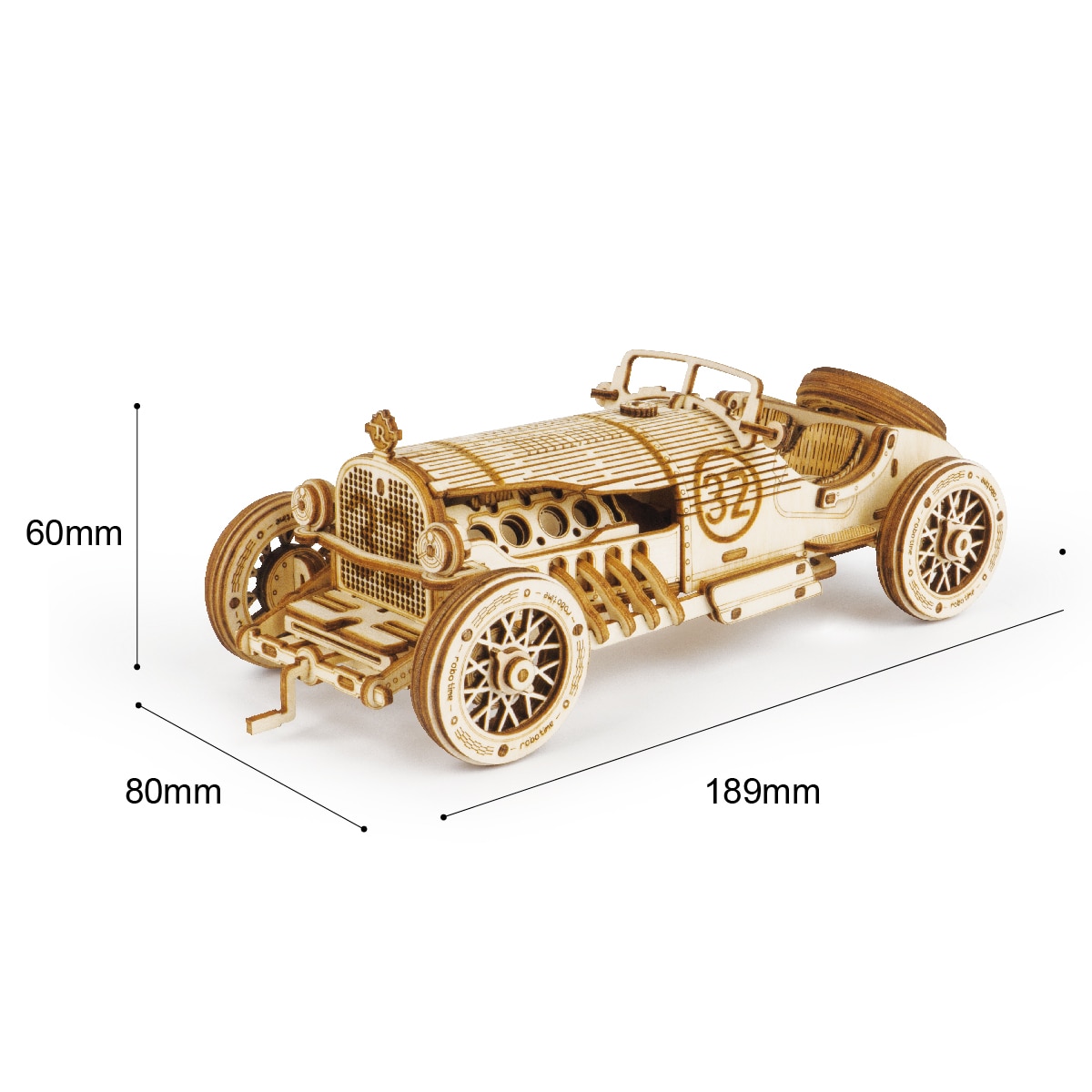 3D Wooden Vehicle Puzzle