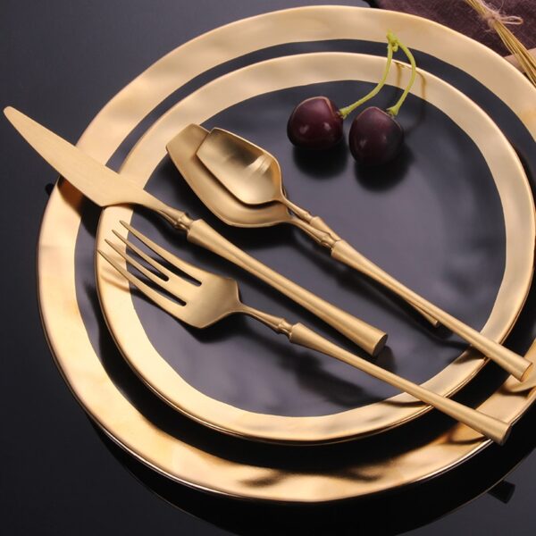 Stainless Steel Dinnerware Set - Image 5