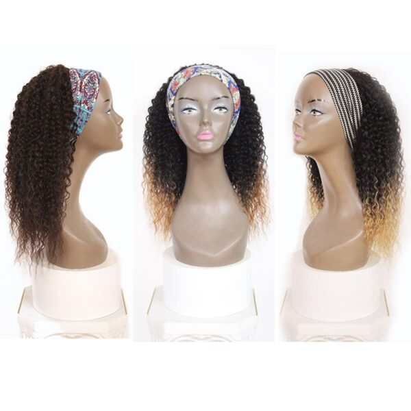 Kinky Synthetic Hair Headband Wig