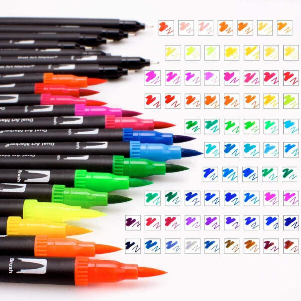 Watercolor Liner Pens Set