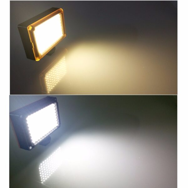 Hot Shoe LED Video Light with Filters - Image 4