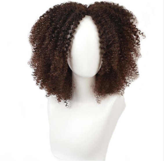 Afro Curly Synthetic Hai Wig