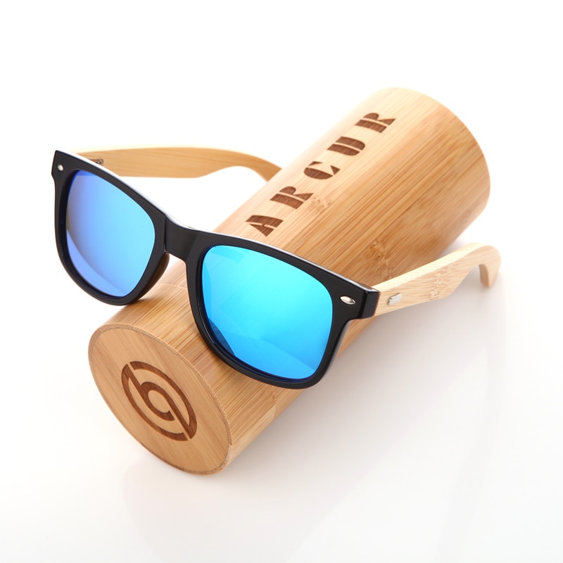 Men's Polarized Bamboo Sunglasses