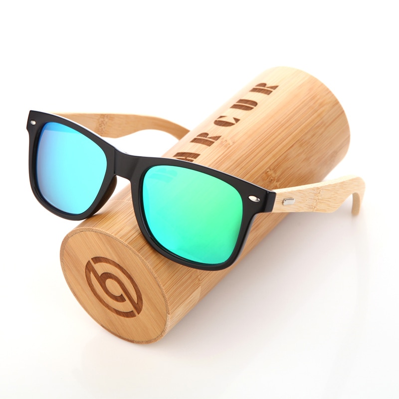 Men's Polarized Bamboo Sunglasses