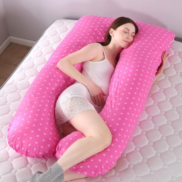 U Shaped Sleeping Support Pillow for Pregnant Women - Image 7