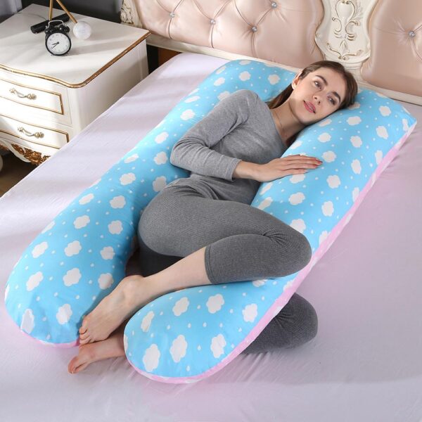 U Shaped Sleeping Support Pillow for Pregnant Women - Image 5