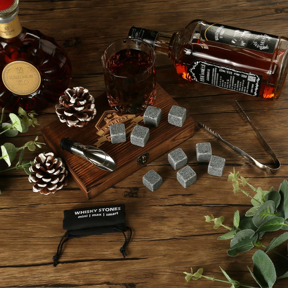 Whiskey Reusable Ice Cubes Set