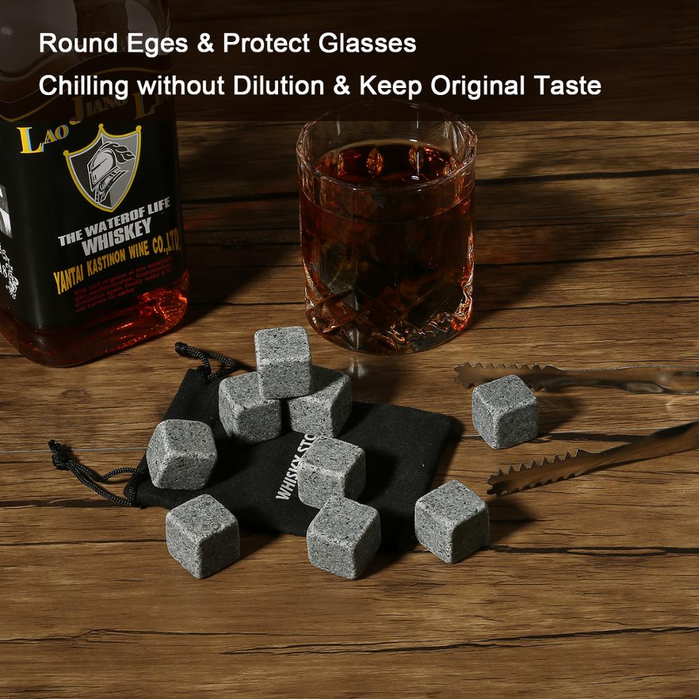 Whiskey Reusable Ice Cubes Set