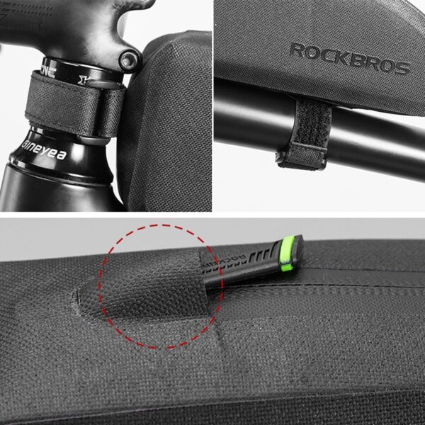 Waterproof Portable Large Capacity Bicycle Tube Bag - Image 7