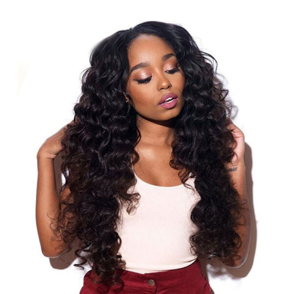 Deep Wave Peruvian Hair Weaves