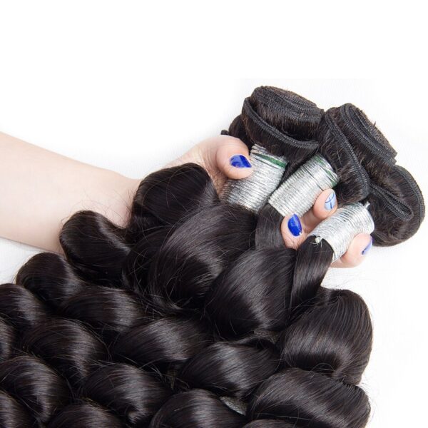 Loose Deep Wave Peruvian Hair Bundles - Image 4