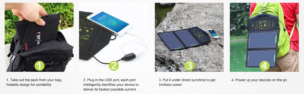 Portable Solar Panel Charger