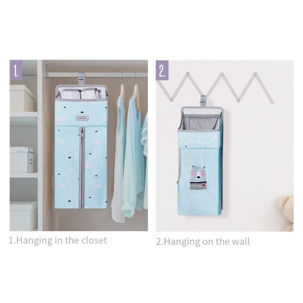 Portable Hanging Baby Crib Organizer - Image 12