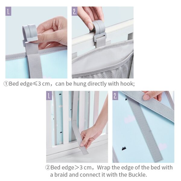 Portable Hanging Baby Crib Organizer - Image 11