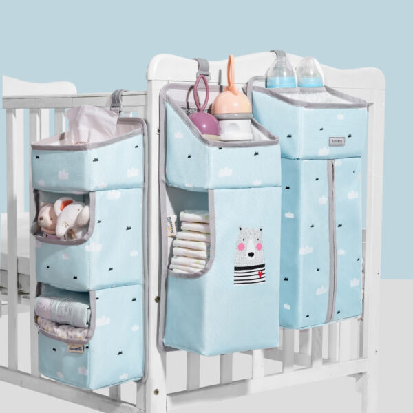 Portable Hanging Baby Crib Organizer - Image 3