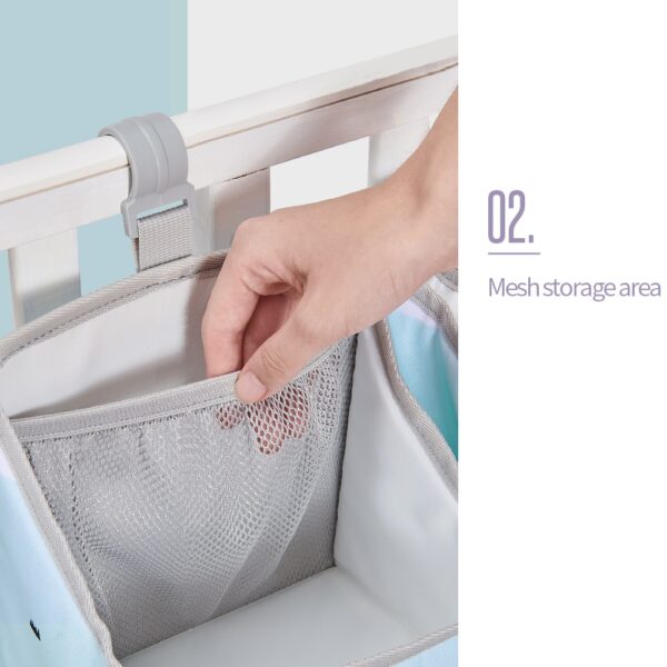 Portable Hanging Baby Crib Organizer - Image 14