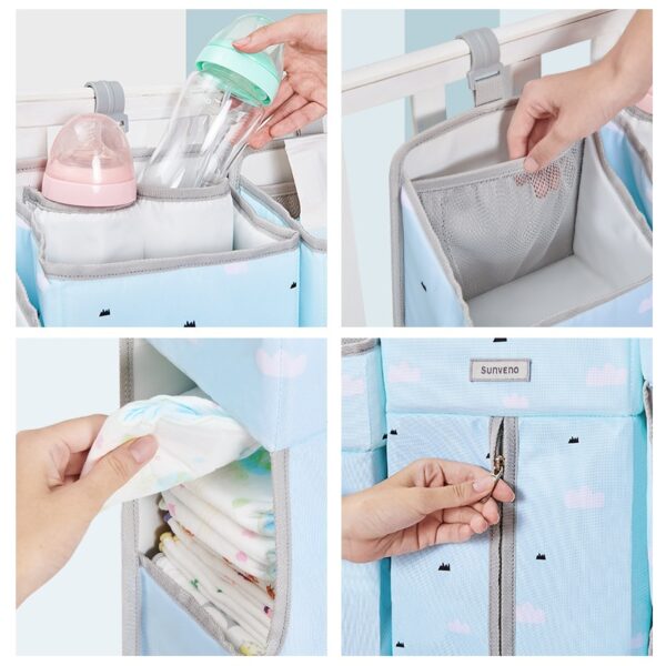 Portable Hanging Baby Crib Organizer - Image 7