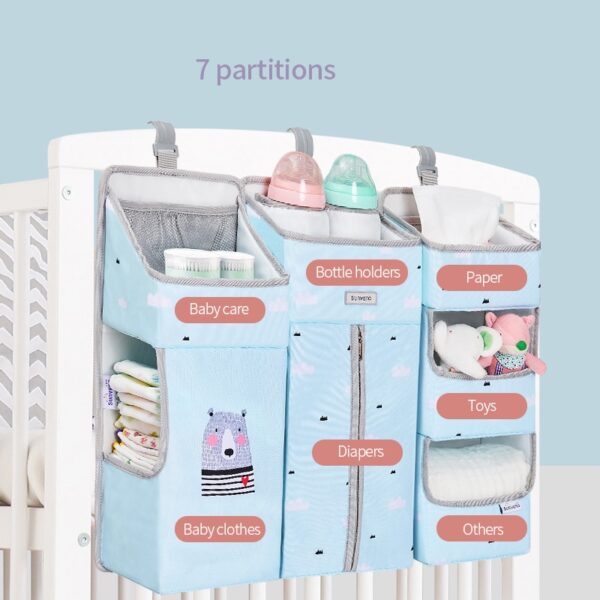 Portable Hanging Baby Crib Organizer - Image 4