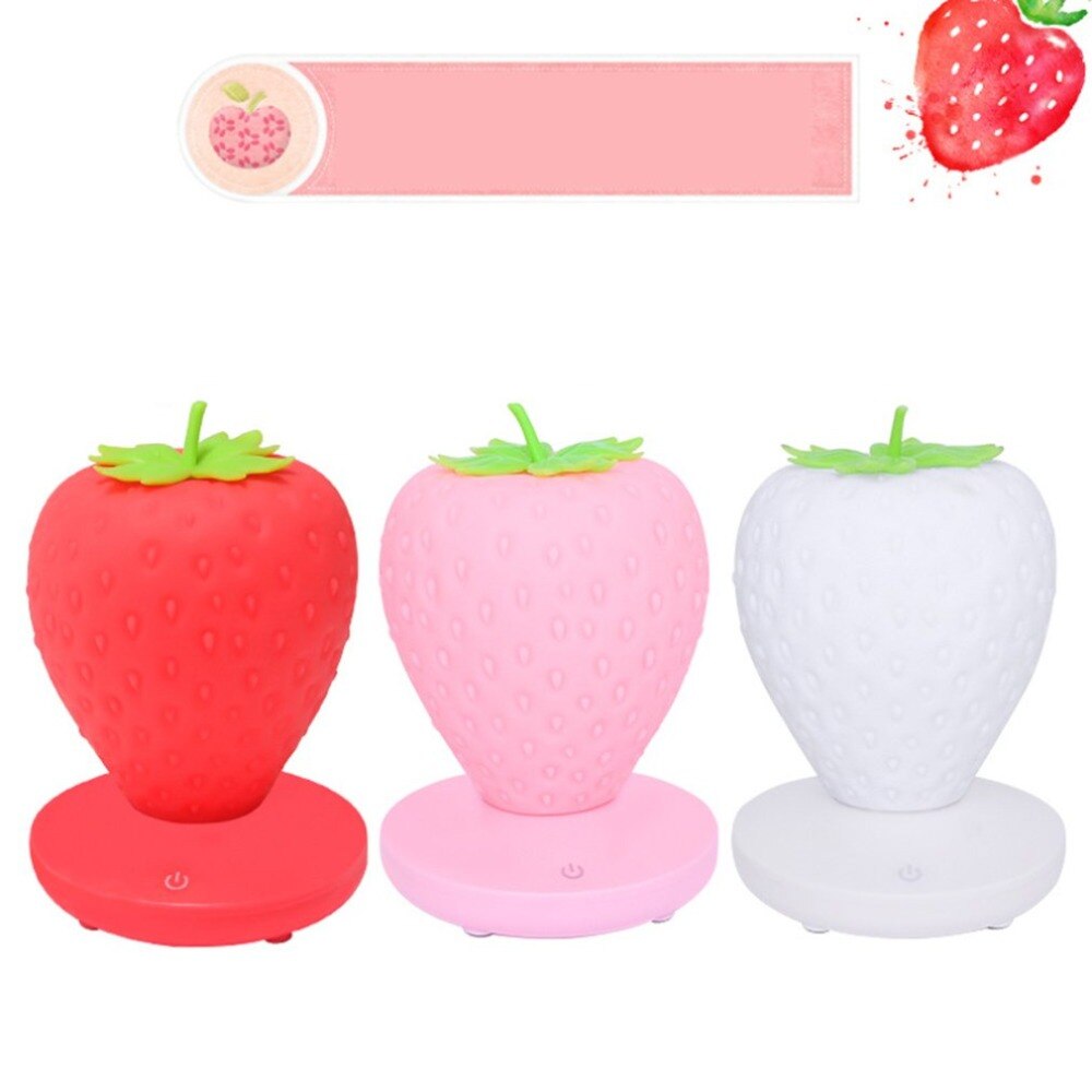 Strawberry LED Night Light