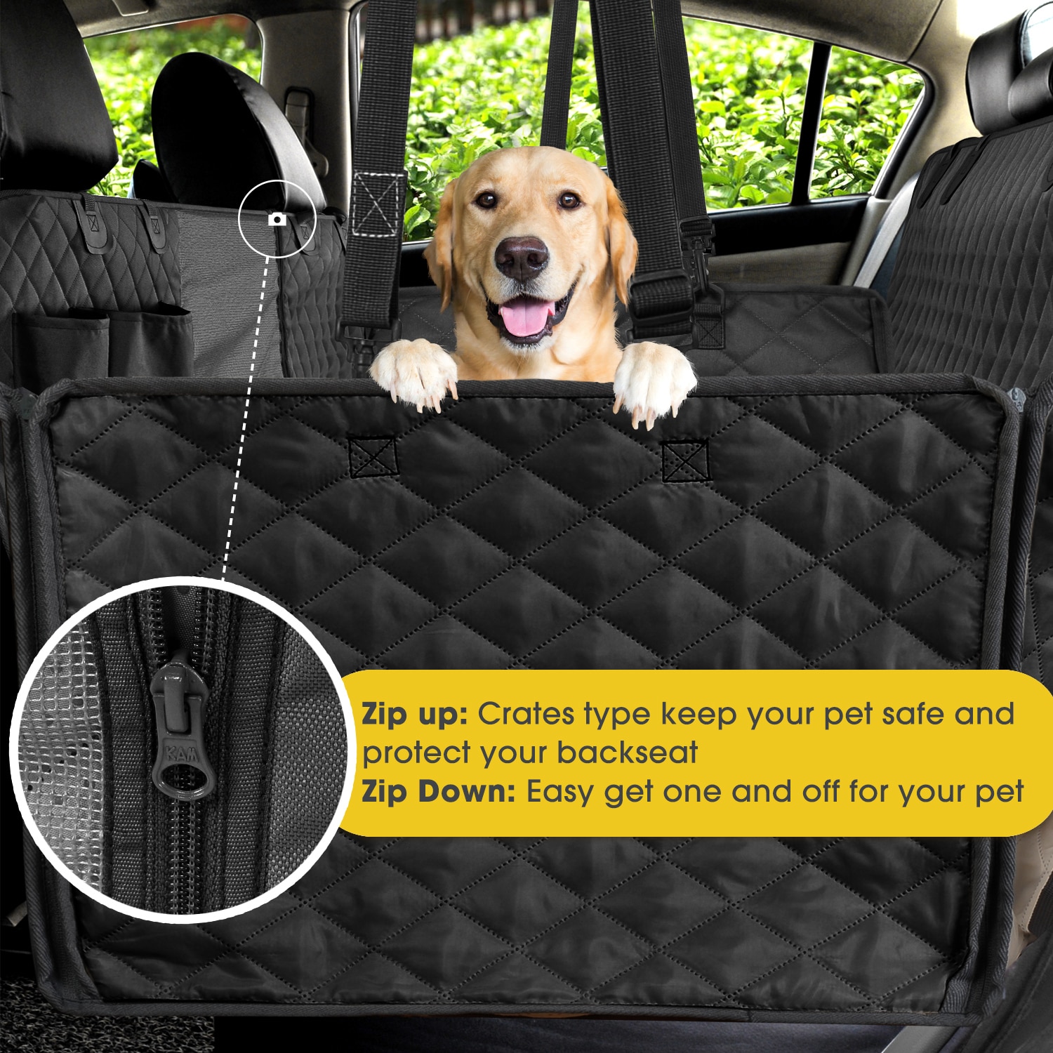 Large Dog Car Seat Cover