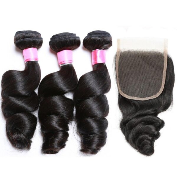 Loose Wave Brazilian Remy Hair Bundles