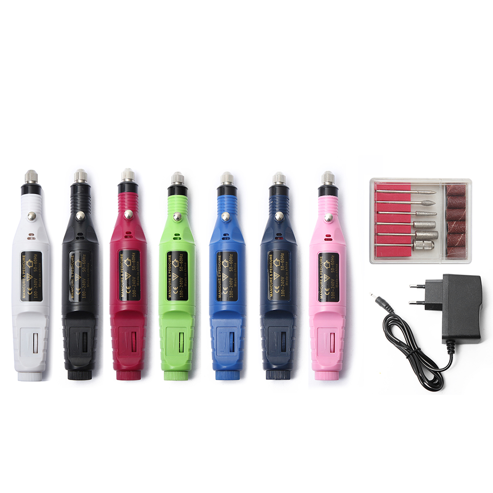 Set Professional Electric Nail Drills