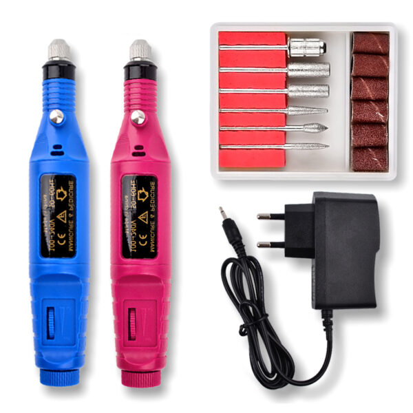 Set Professional Electric Nail Drills